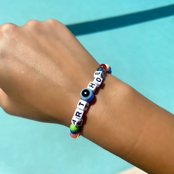 Art hoe HANDMADE Beaded Bracelet - Picture 1 of 2